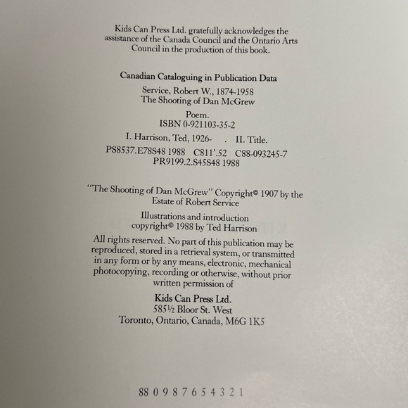 The Shooting of Dan McGrew book by Robert W Service - Picture 6 of 12